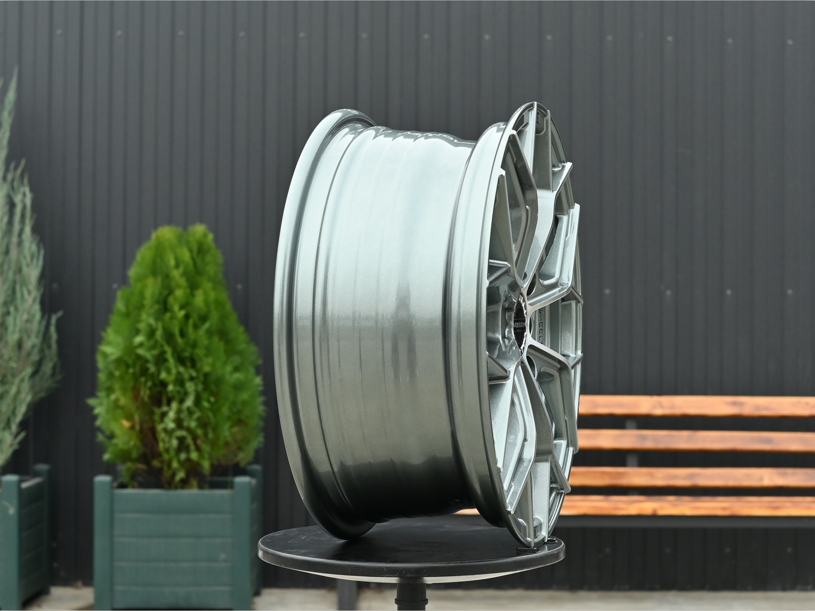 R15 RGW 07 6.5J ET38 4*100/114.3 Глянцевый Графит ФЗ