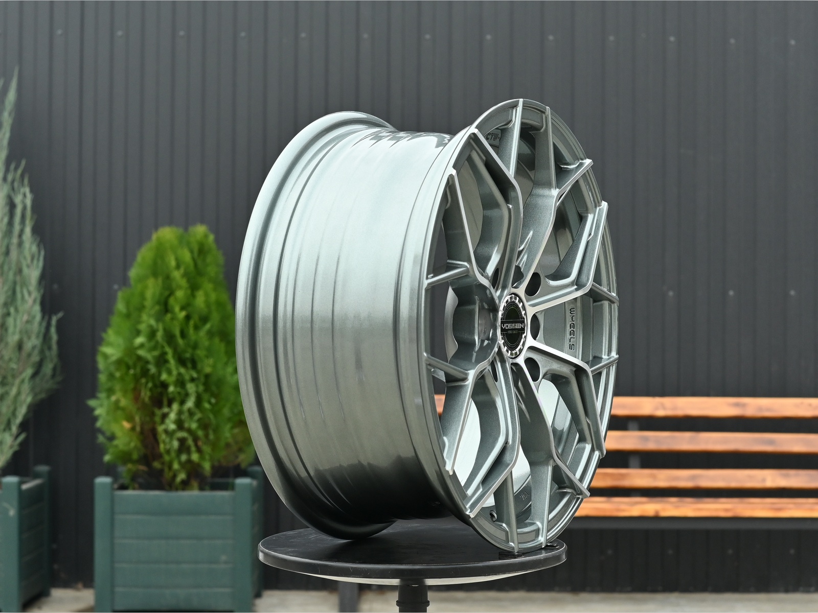 R15 RGW 07 6.5J ET38 4*100/114.3 Глянцевый Графит ФЗ