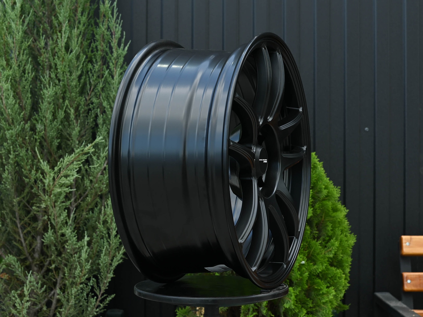 R17 Work CR-Kai Стиль 7.5J ET40 4*100 Мат черный