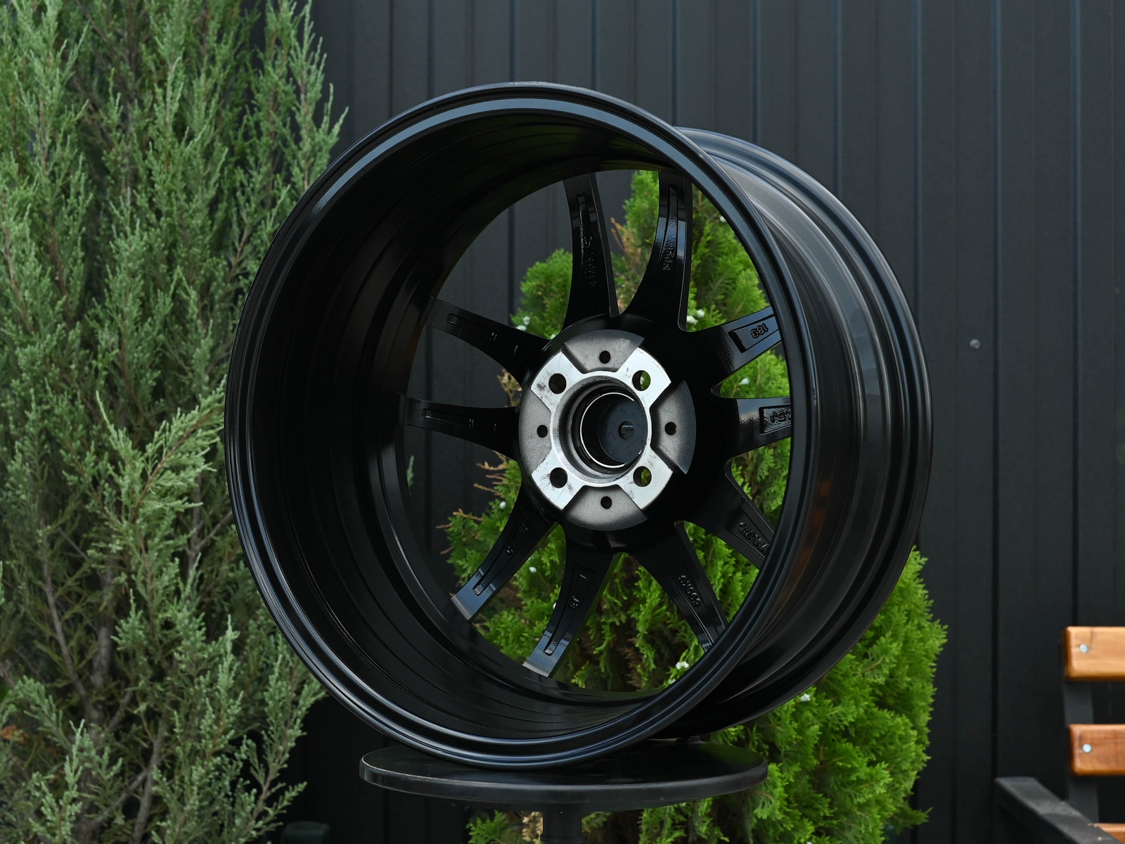 R17 Work CR-Kai Стиль 7.5J ET40 4*100 Мат черный