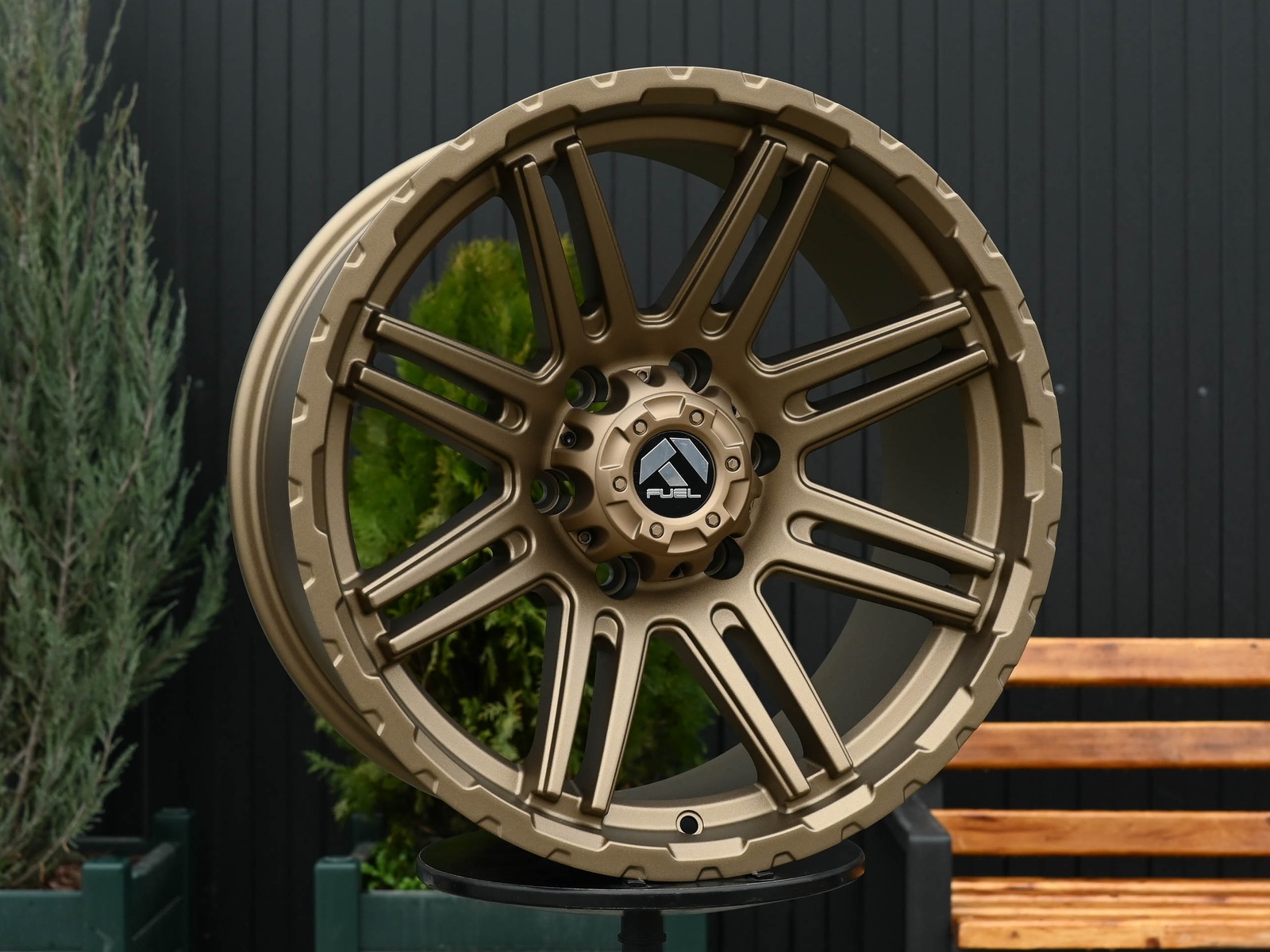 R18 Fuel FBX 5258 Стиль 9.0J ET0 6*139.7 Мат бронза