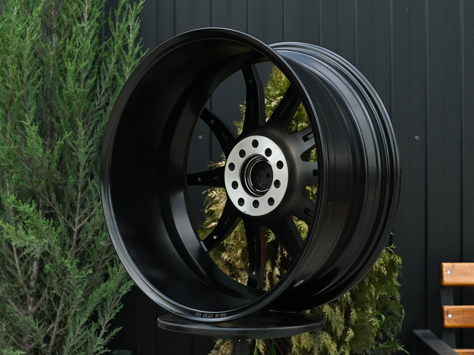 R18 Taigiro Spider 8.0J ET30 5*100/114.3 Черный