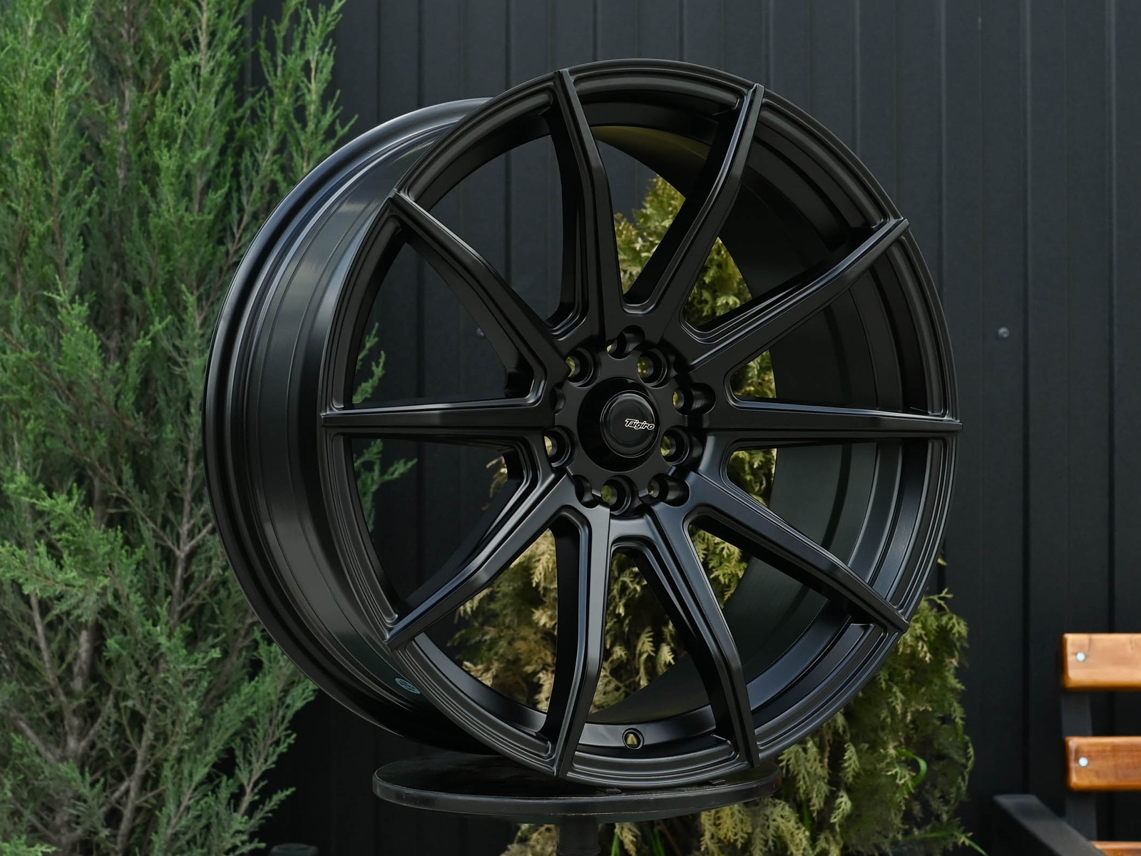 R18 Taigiro Spider 8.0J ET30 5*100/114.3 Черный