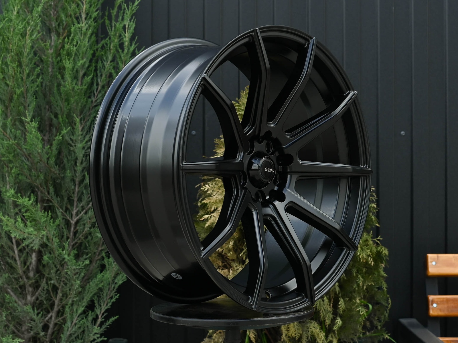 R18 Taigiro Spider 8.0J ET30 5*100/114.3 Черный
