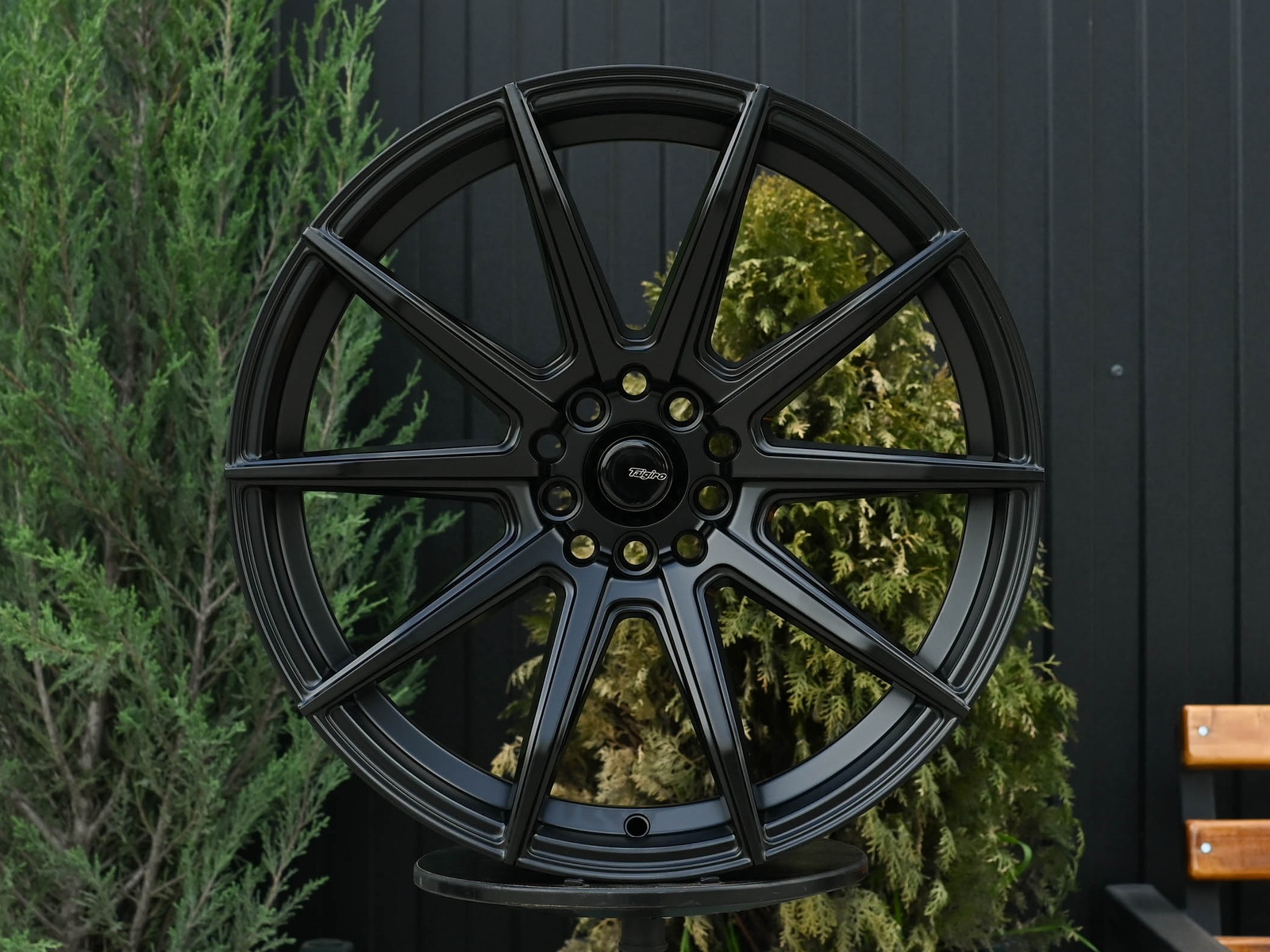 R18 Taigiro Spider 8.0J ET30 5*100/114.3 Черный