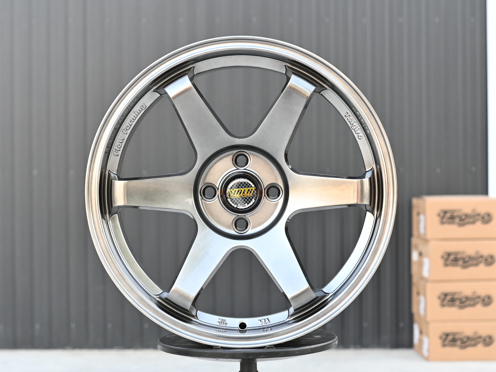 R17 Taigiro Street 8.0J ET35 4*100 Темный хром