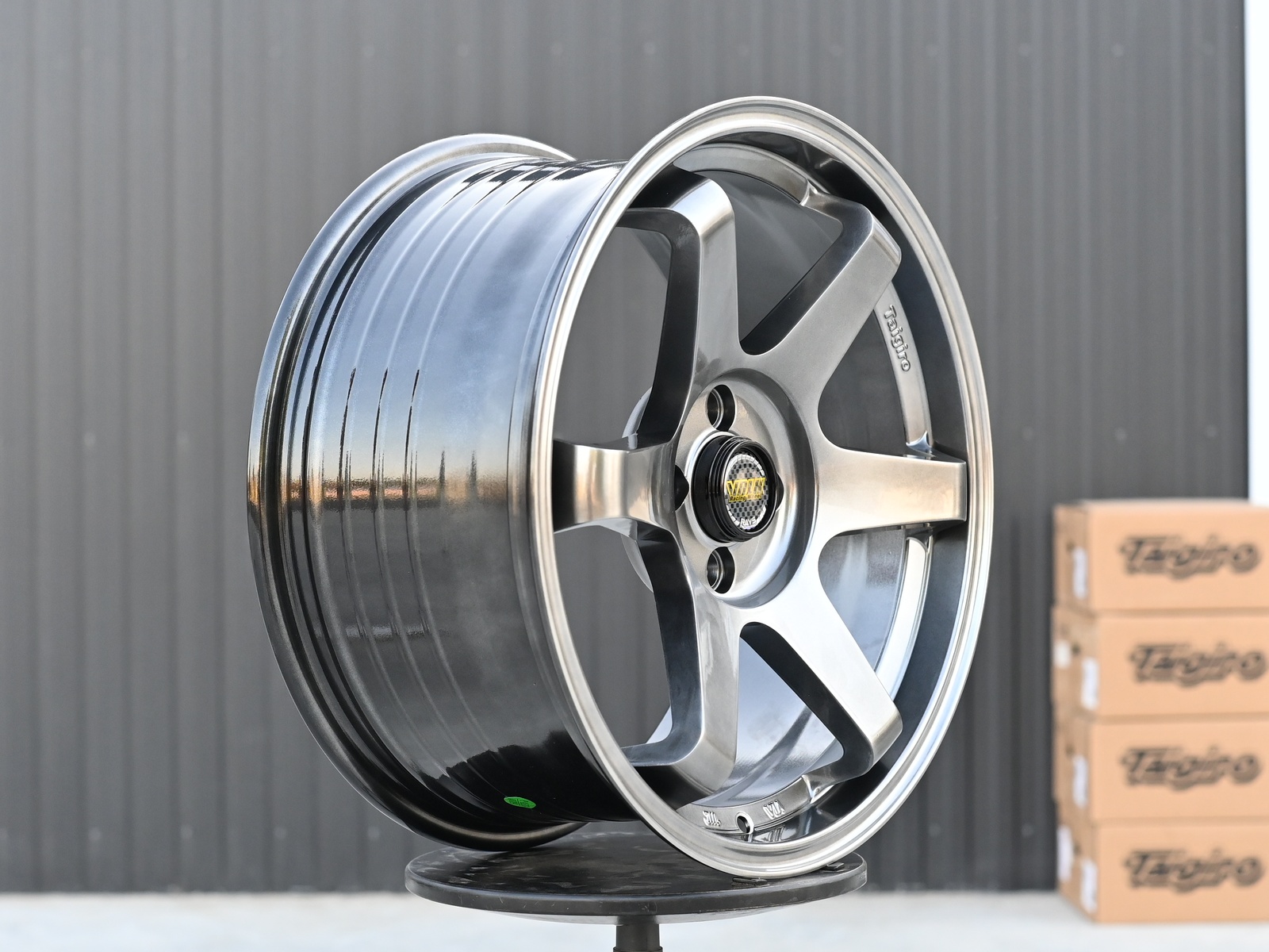 R17 Taigiro Street 8.0J ET35 4*100 Темный хром