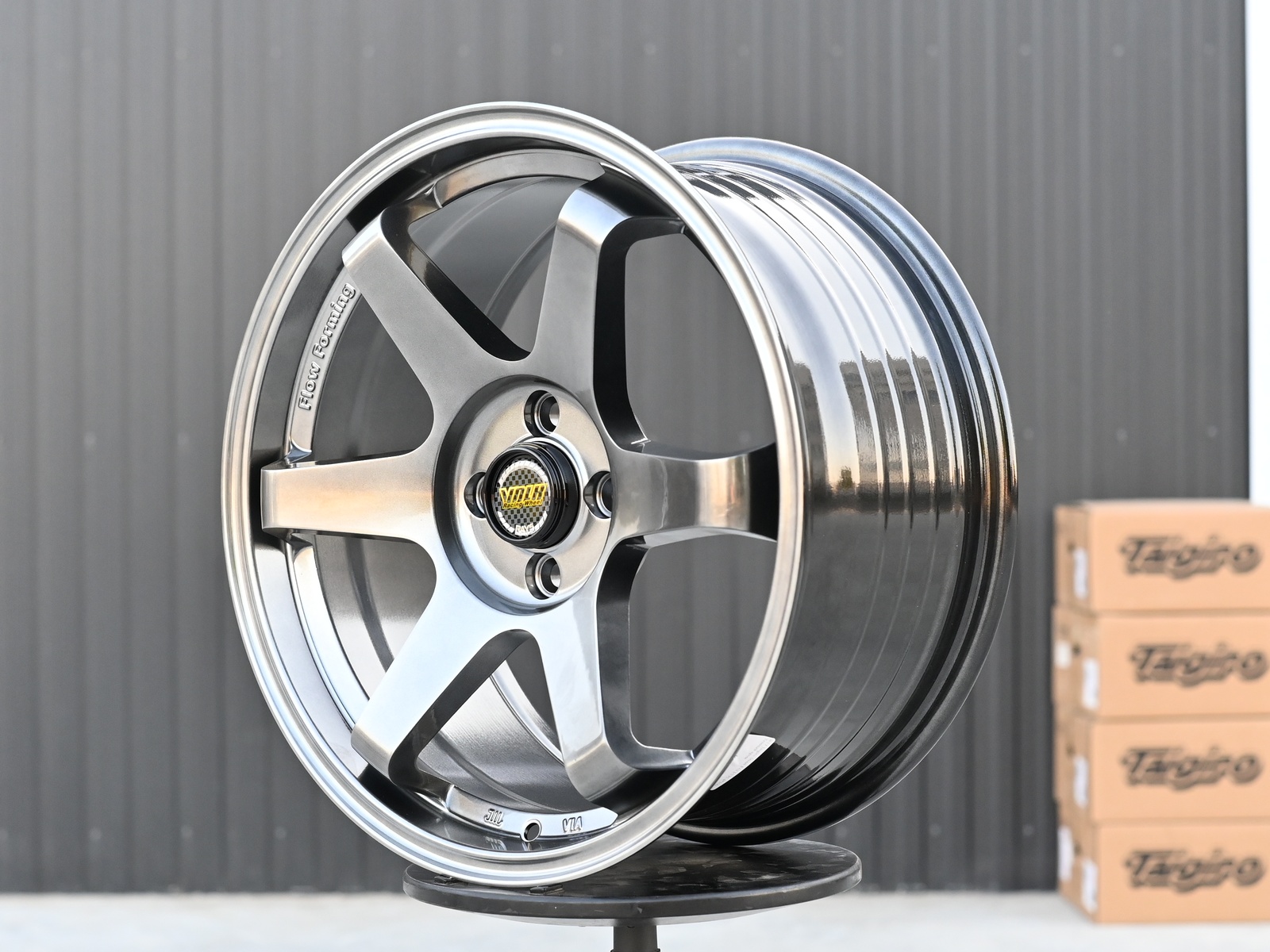 R17 Taigiro Street 8.0J ET35 4*100 Темный хром