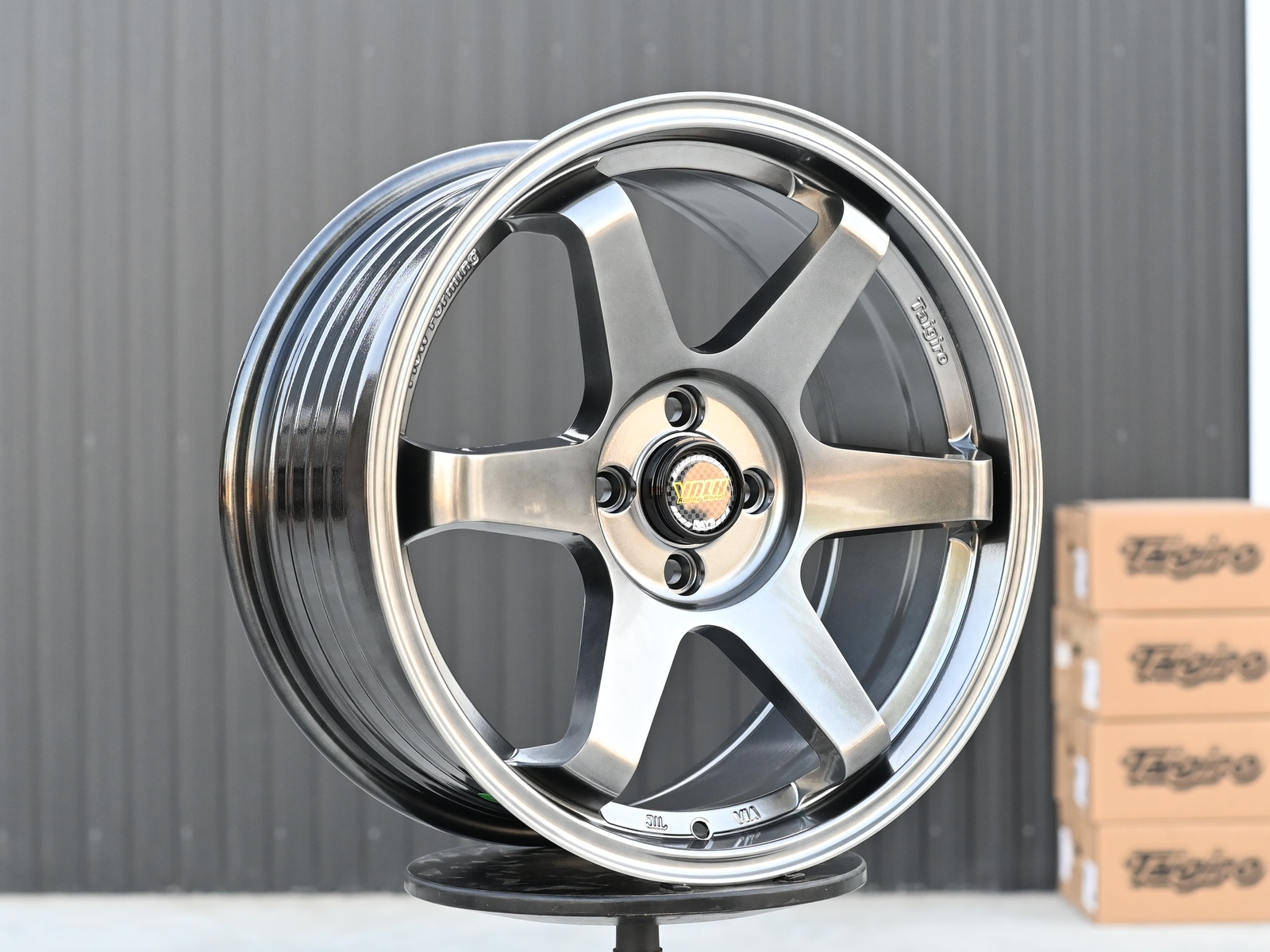 R17 Taigiro Street 8.0J ET35 4*100 Темный хром