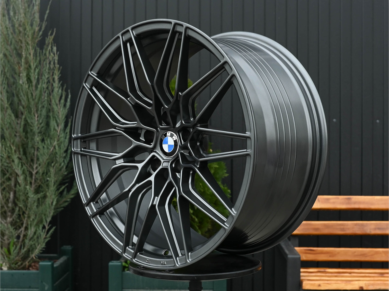 R19 Taigiro M-Стиль 9.5J ET35 5*112 Графит