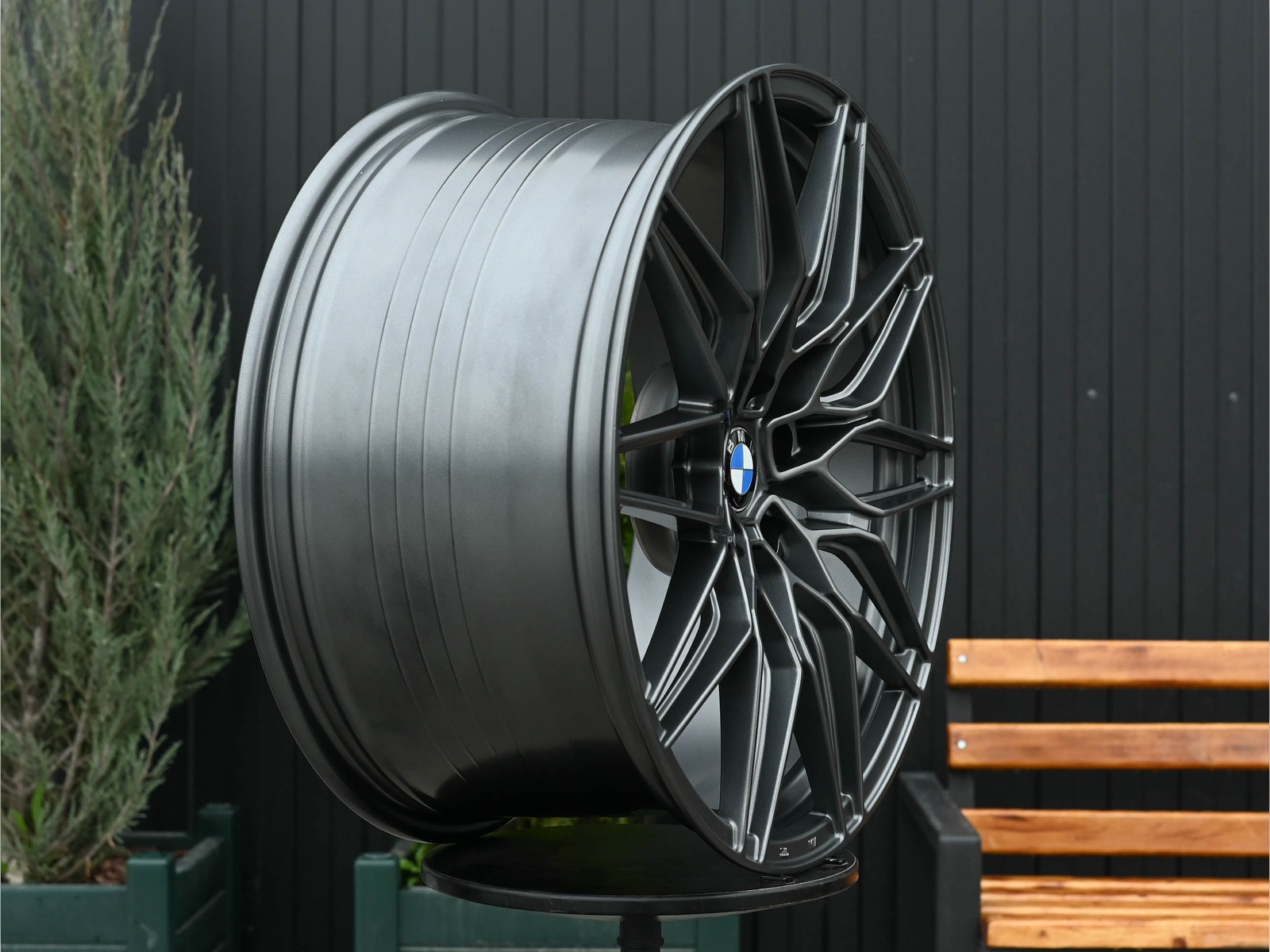R19 Taigiro M-Стиль 9.5J ET35 5*112 Графит