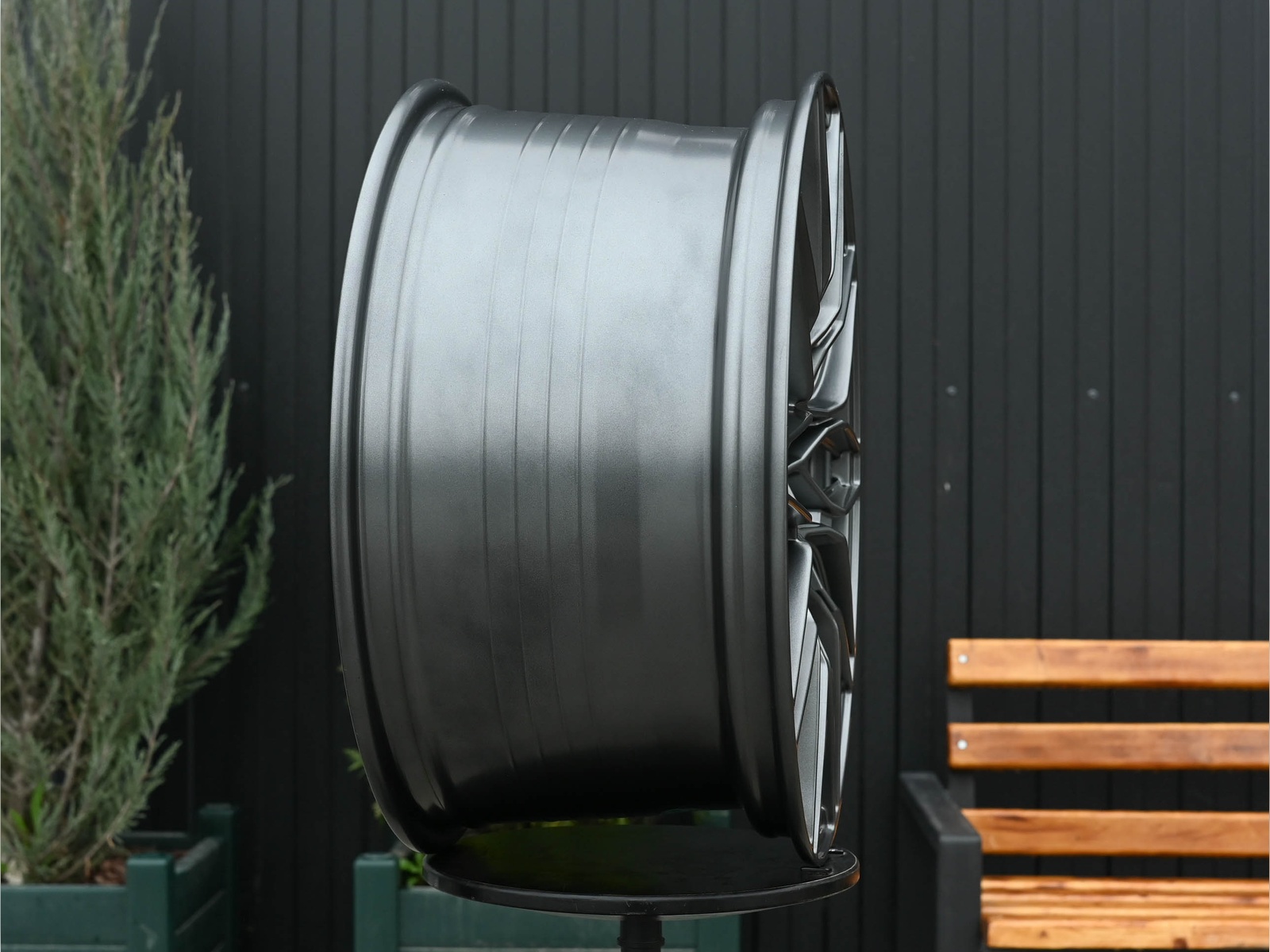 R19 Taigiro M-Стиль 9.5J ET35 5*112 Графит