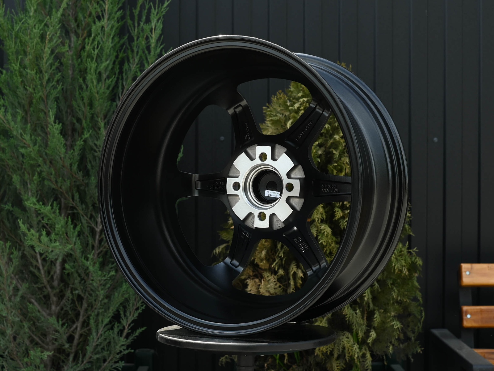 R17 Advan RG2 Стиль 7.5J ET38 4*100 Темный хром