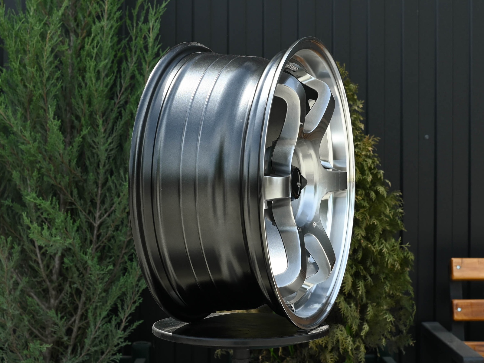 R17 Advan RG2 Стиль 7.5J ET38 4*100 Темный хром