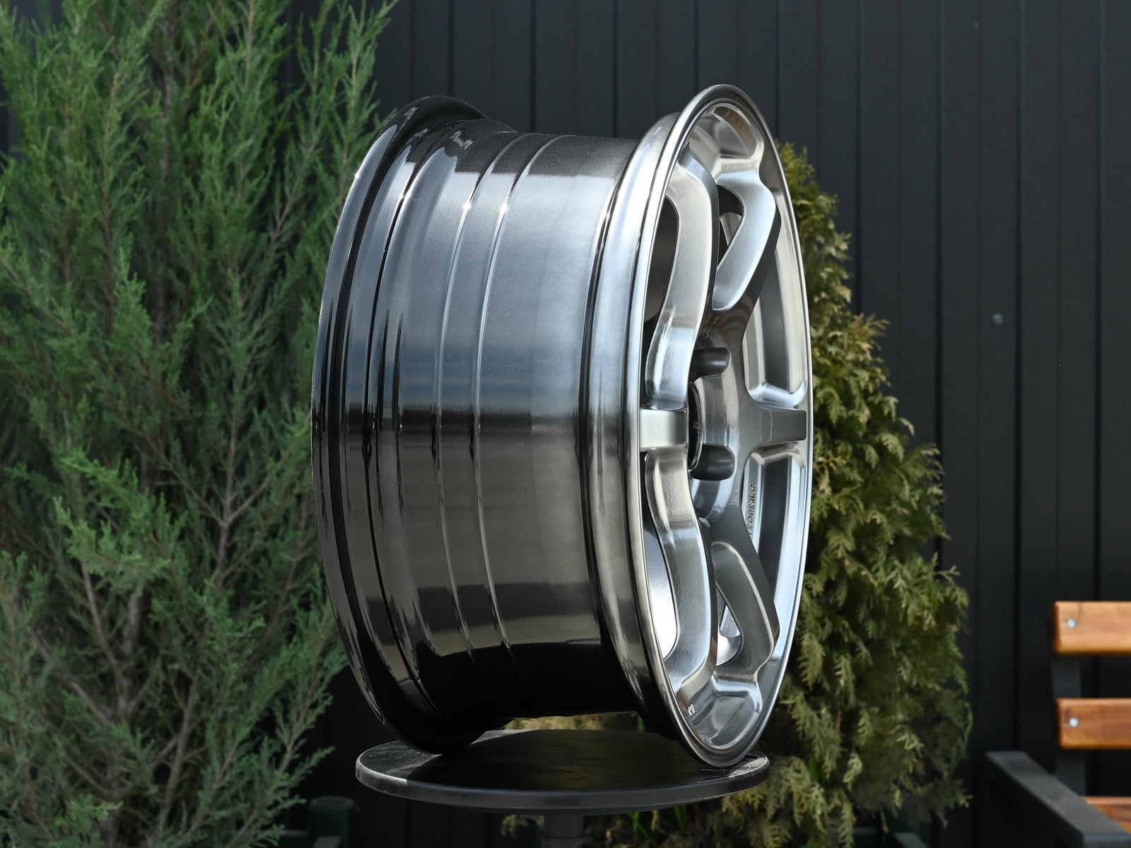 R17 Advan RG4 Стиль 7.5J ET38 5*114.3 Темный хром