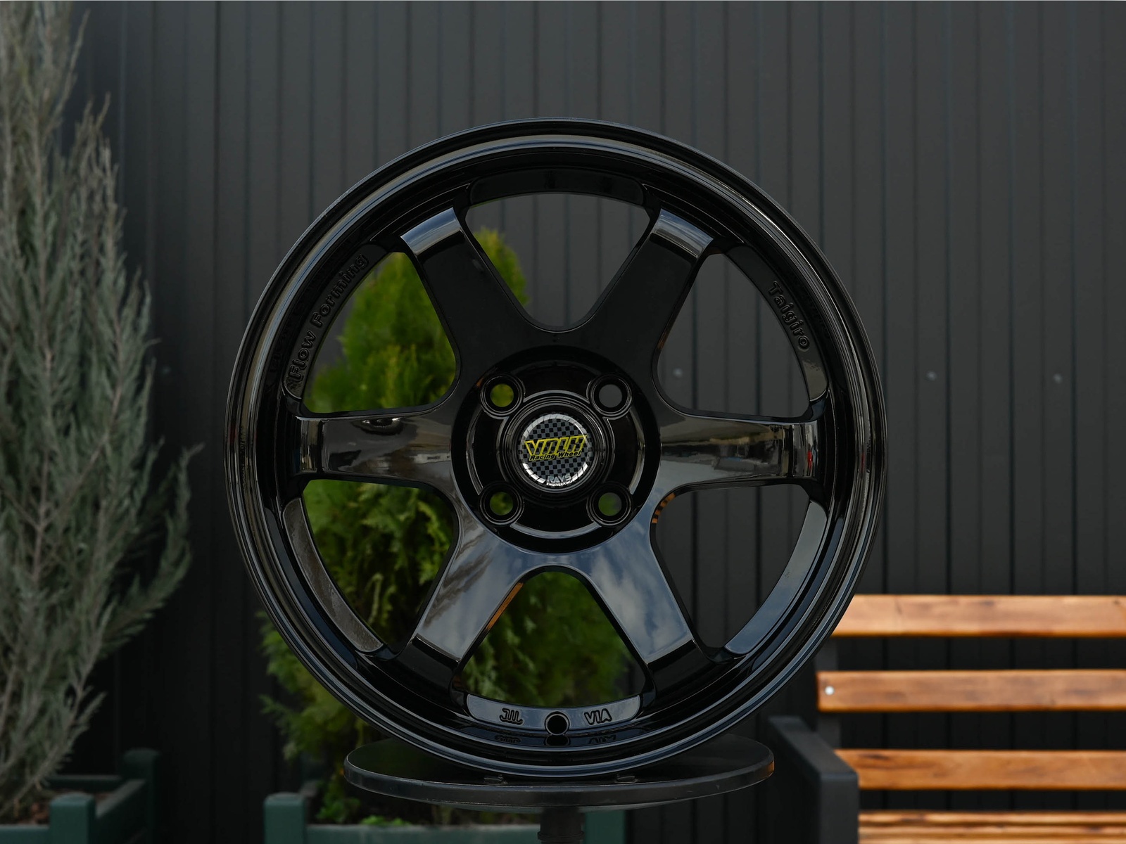 R15 Taigiro Street 7.0J ET35 4*100 Черный