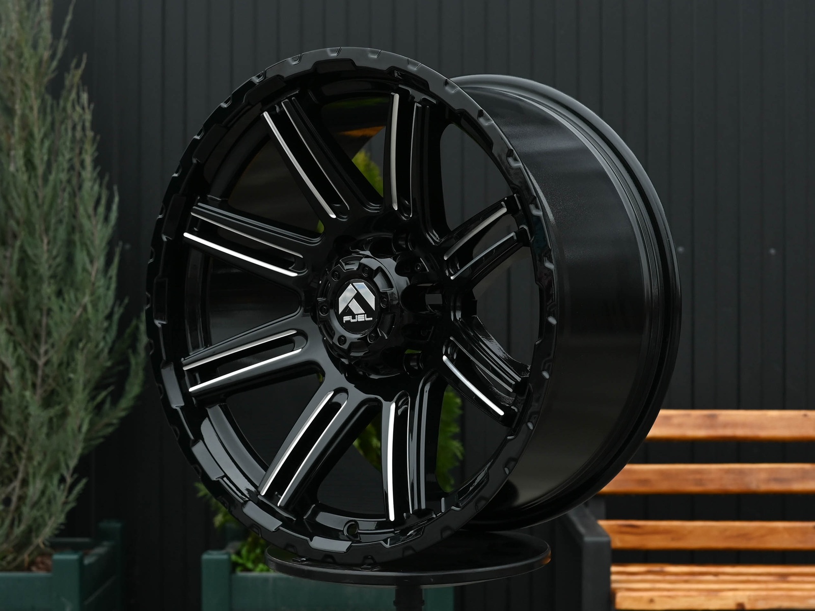 R18 Fuel FBX 5258 Стиль 9.0J ET0 6*139.7 Черный ФЗ
