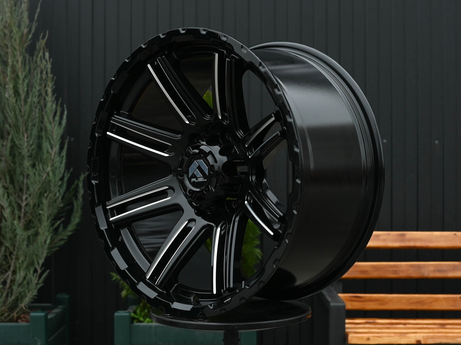 R18 Fuel FBX 5258 Стиль 9.0J ET0 6*139.7 Черный ФЗ