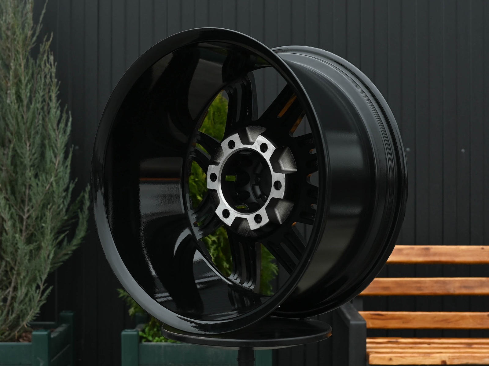 R18 Fuel FBX 5258 Стиль 9.0J ET0 6*139.7 Черный ФЗ