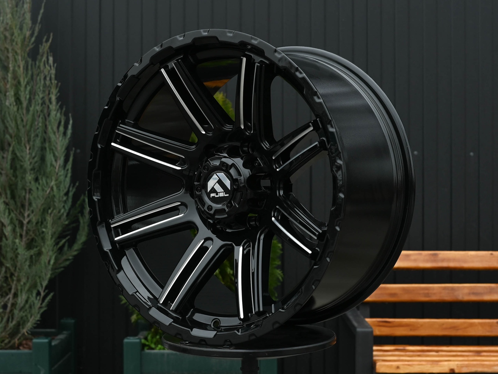 R18 Fuel FBX 5258 Стиль 9.0J ET0 6*139.7 Черный ФЗ