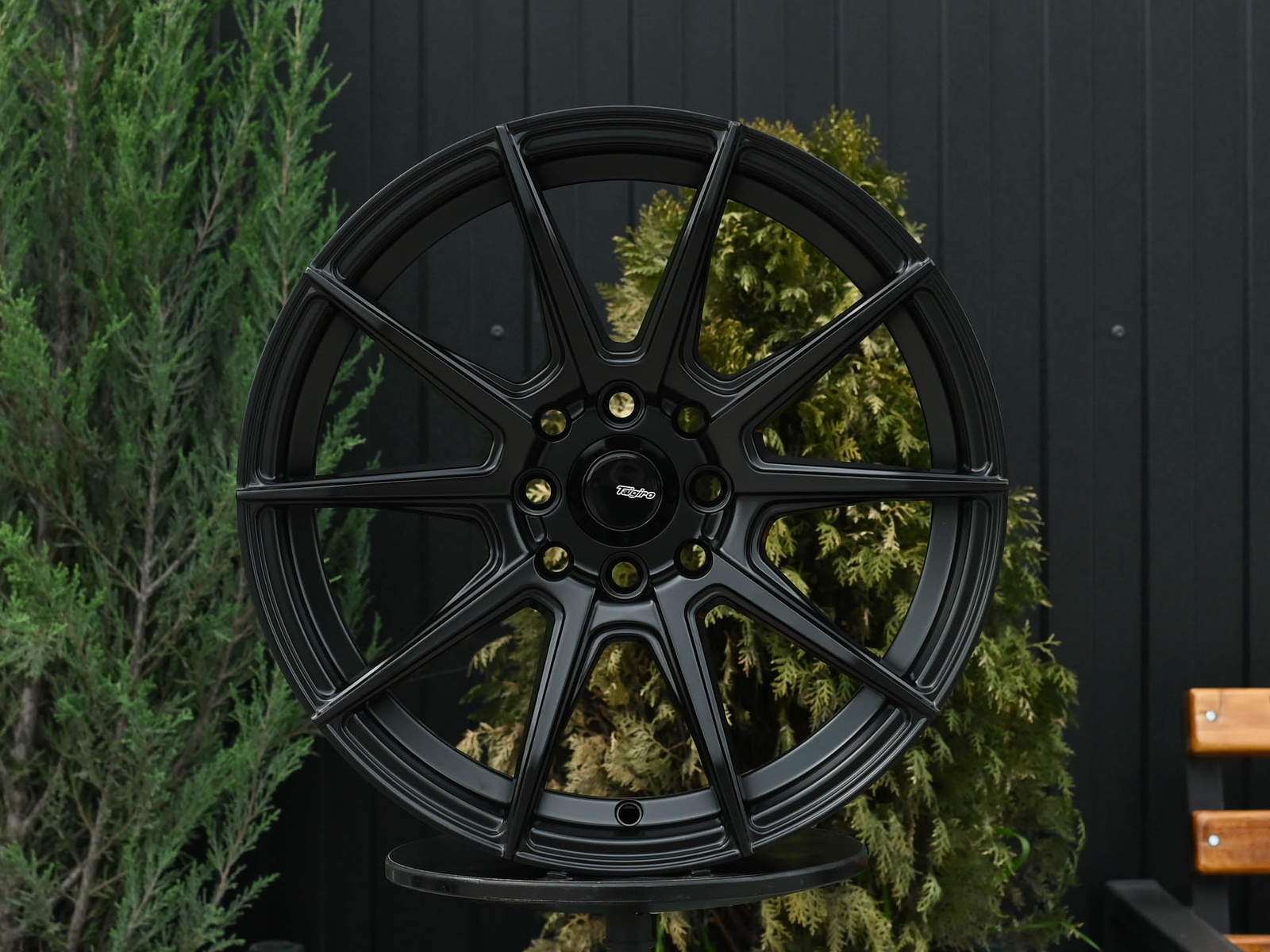 R16 Taigiro Spider 7.0J ET35 4*100/114.3 Черный