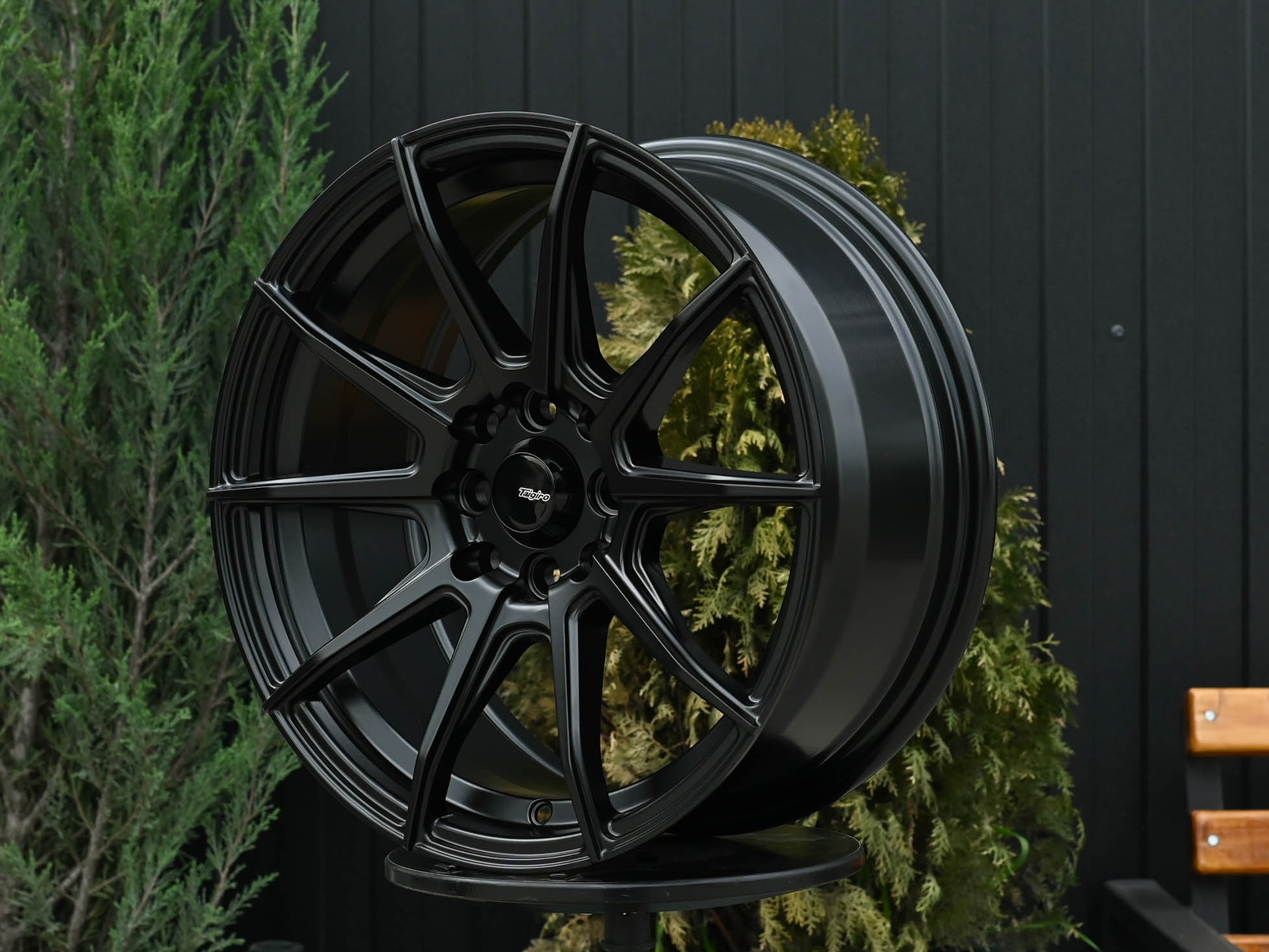 R16 Taigiro Spider 7.0J ET35 4*100/114.3 Черный