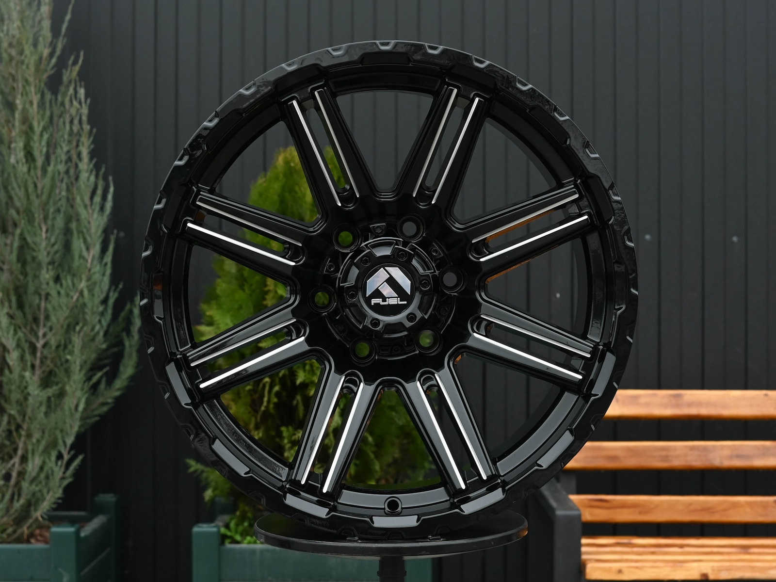 R18 Fuel FBX 5258 Стиль 9.0J ET-12 6*139.7 Черный ФЗ
