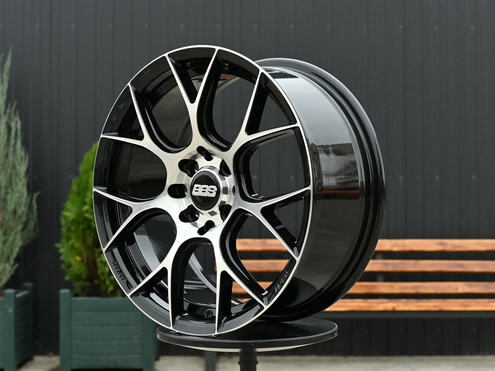 R16 BBS CH-R Стиль 7.0J ET40 4*100/114.3 Черный ФЗ