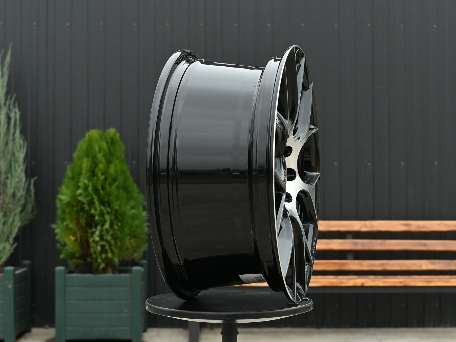 R16 BBS CH-R Стиль 7.0J ET40 4*100/114.3 Черный ФЗ