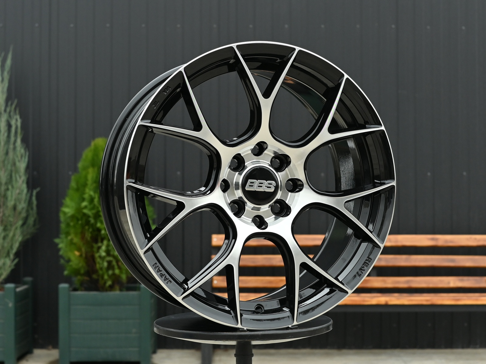 R16 BBS CH-R Стиль 7.0J ET40 4*100/114.3 Черный ФЗ