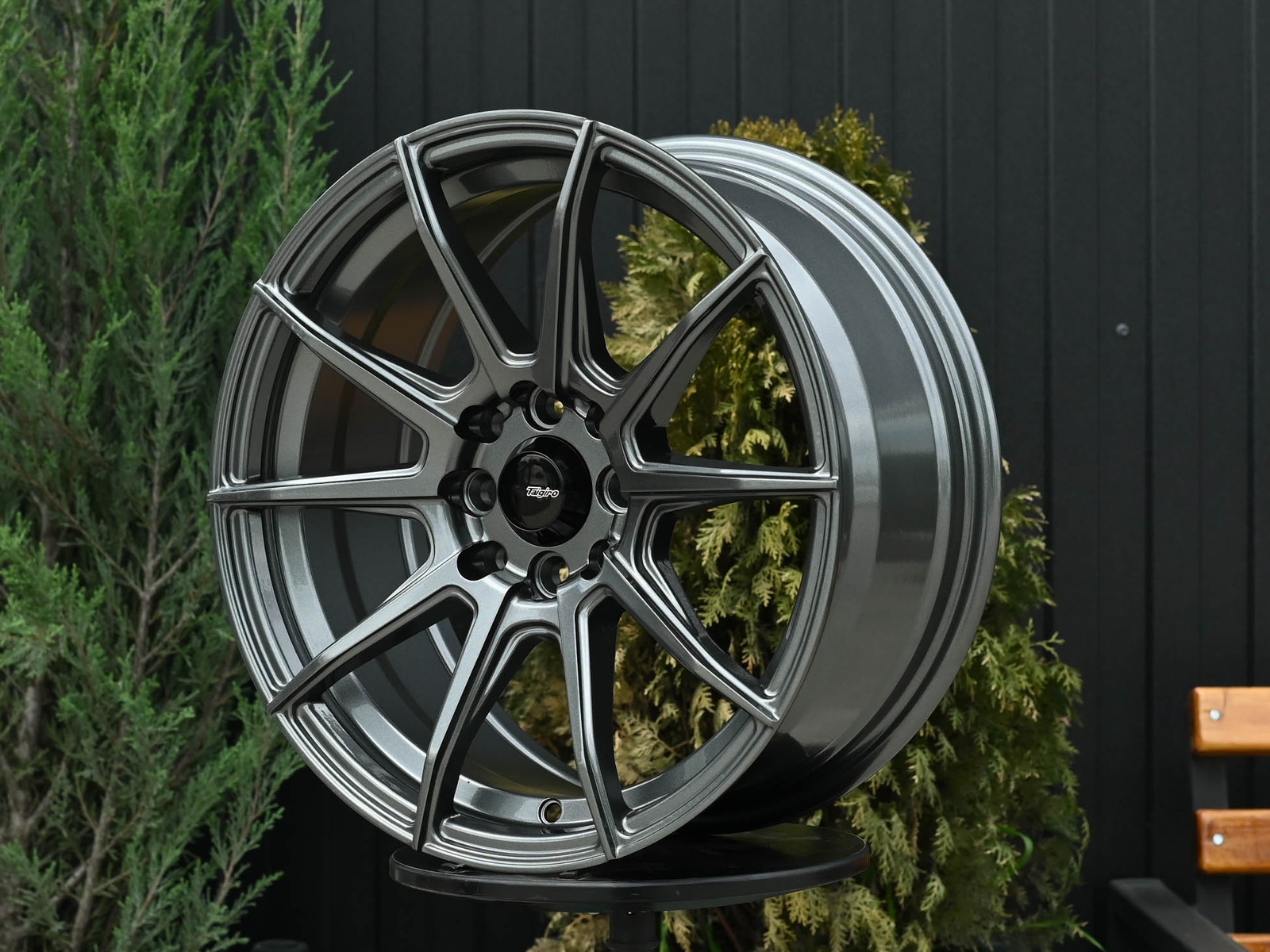 R16 Taigiro Spider 7.0J ET35 4*100/114.3 Графит