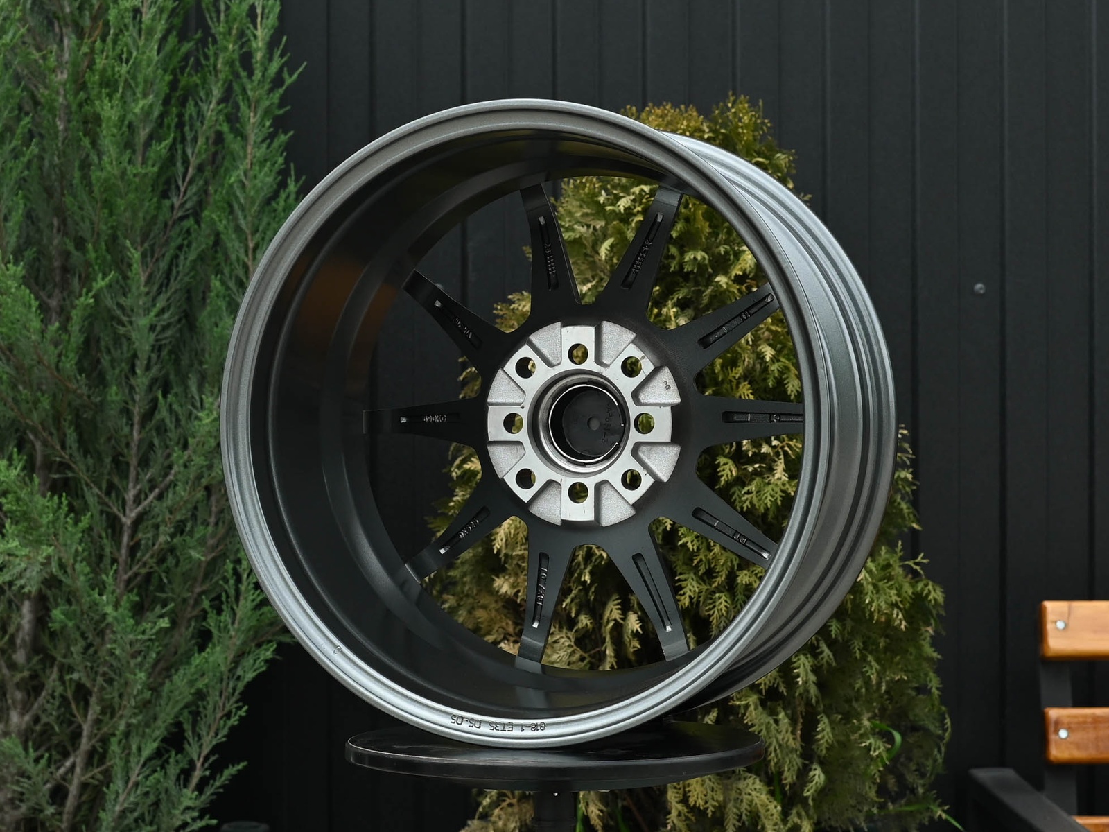 R16 Taigiro Spider 7.0J ET35 4*100/114.3 Графит