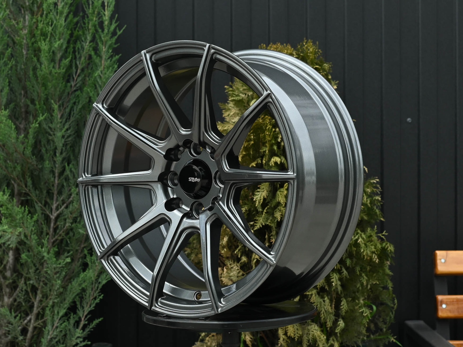 R16 Taigiro Spider 7.0J ET35 4*100/114.3 Графит