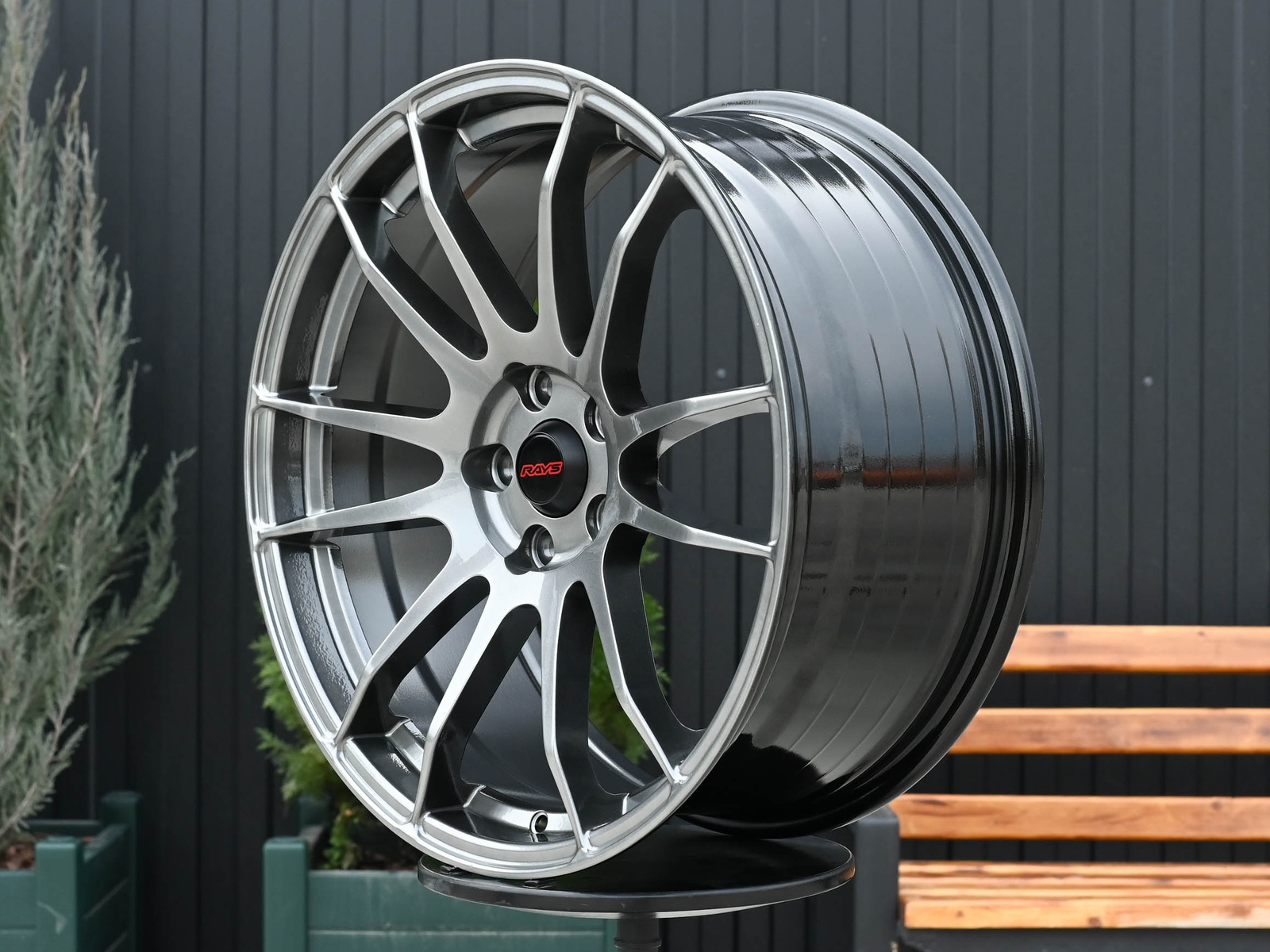 R19 Rays Gram 57Xtreme Стиль 9.5J ET35 5*112 Темный хром
