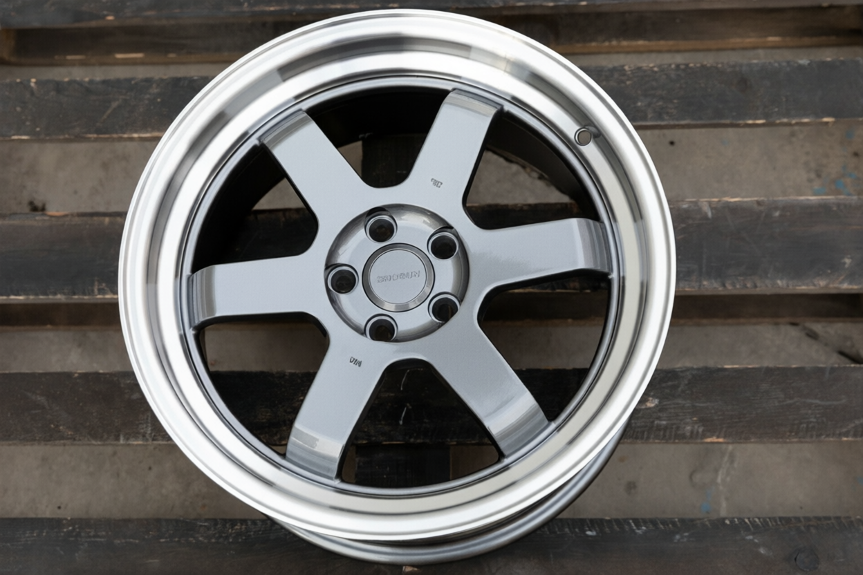 NEW! Комплект дисков Style TE37V R17 8.0j ET35 5*100 (D233)