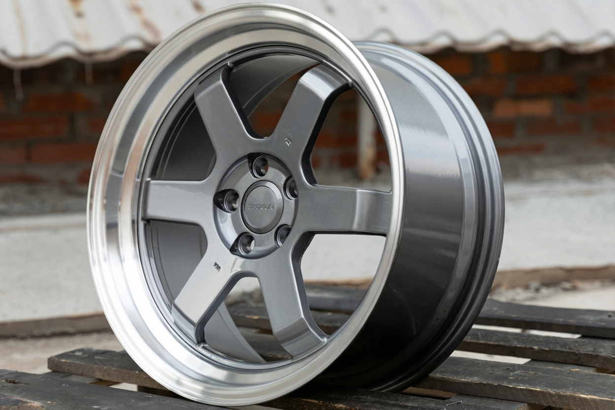 NEW! Комплект дисков Style TE37V R17 8.0j ET35 5*100 (D233)