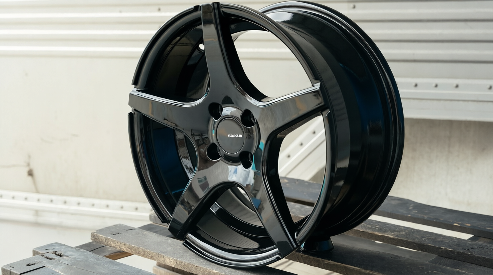 NEW! Комплект дисков Shogun H5 R16 7.0J ET35 4*100 (S201)