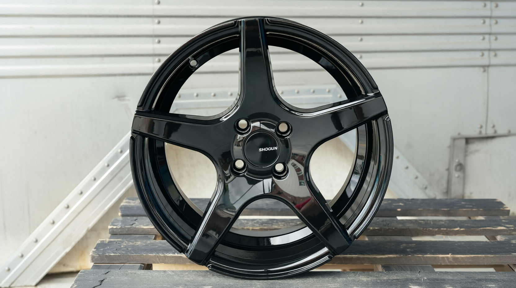 NEW! Комплект дисков Shogun H5 R16 7.0J ET35 4*100 (S201)