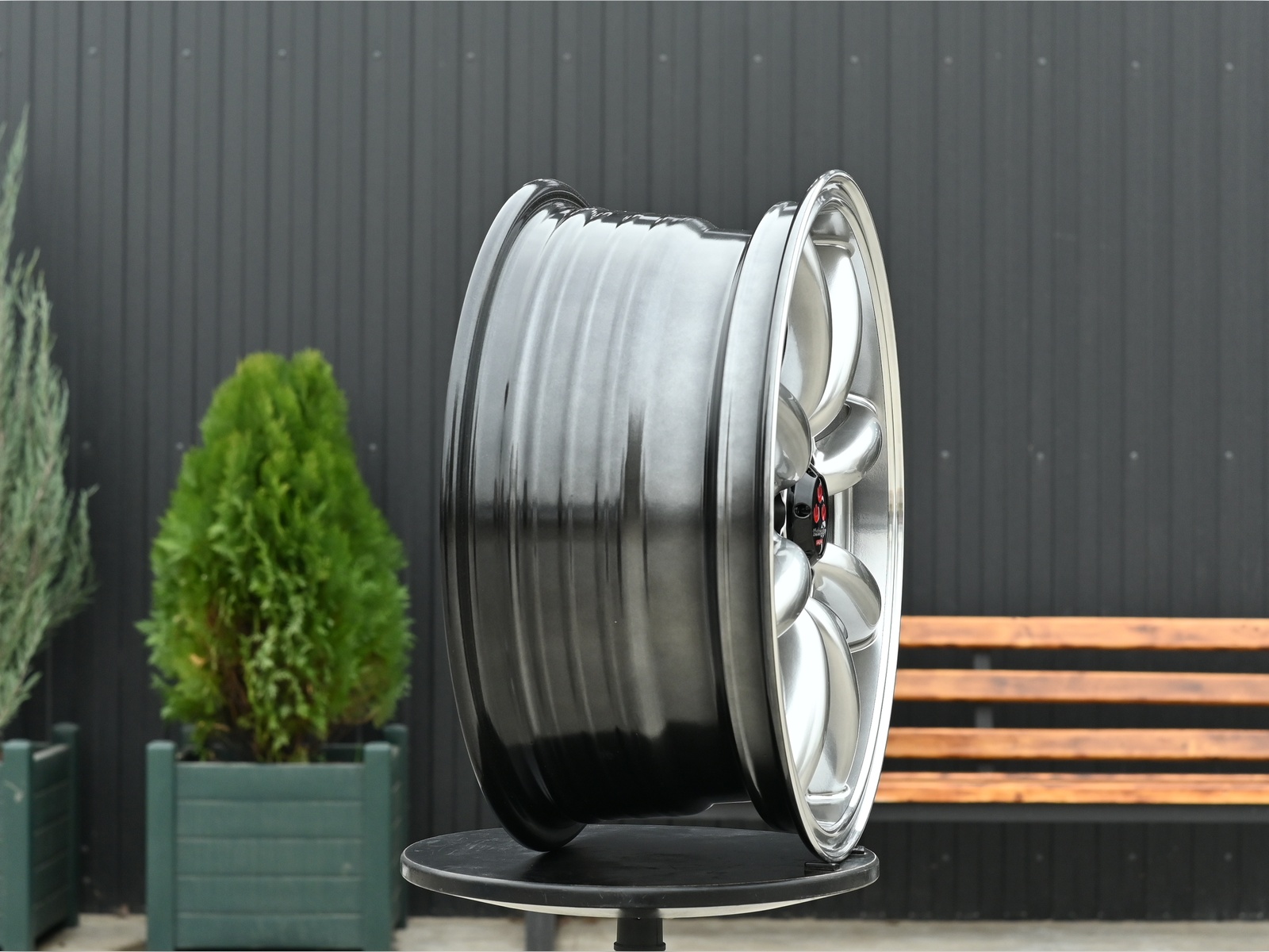 R15 Watanabe Стиль 6.5J ET38 4*100/114.3 Темный хром