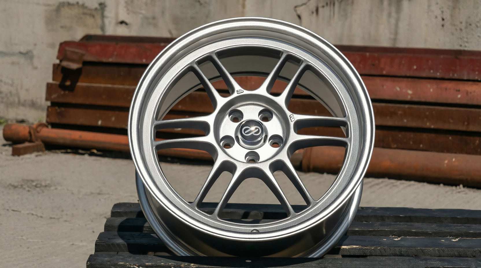 NEW! Комплект дисков Enkei RPF1 R17 8jj ET35 5*100 (V023)