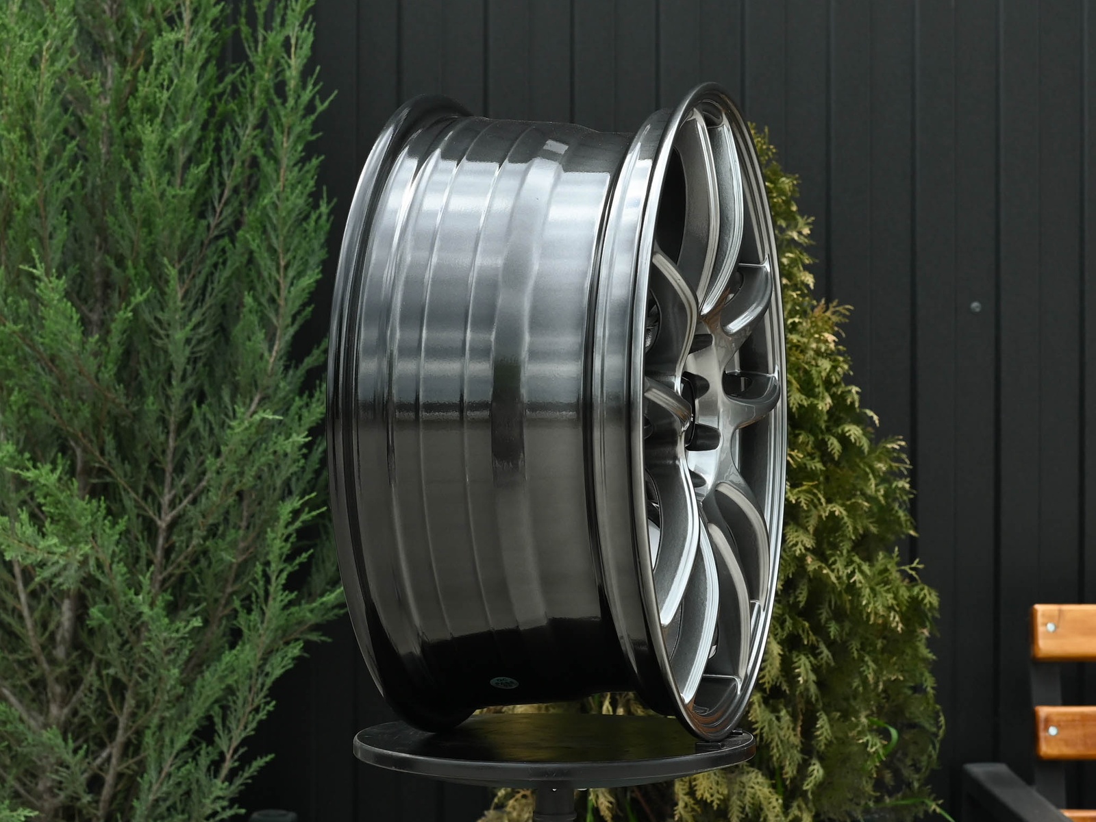 R17 Work CR-Kai Стиль 7.5J ET35 5*100/114.3 Темный хром