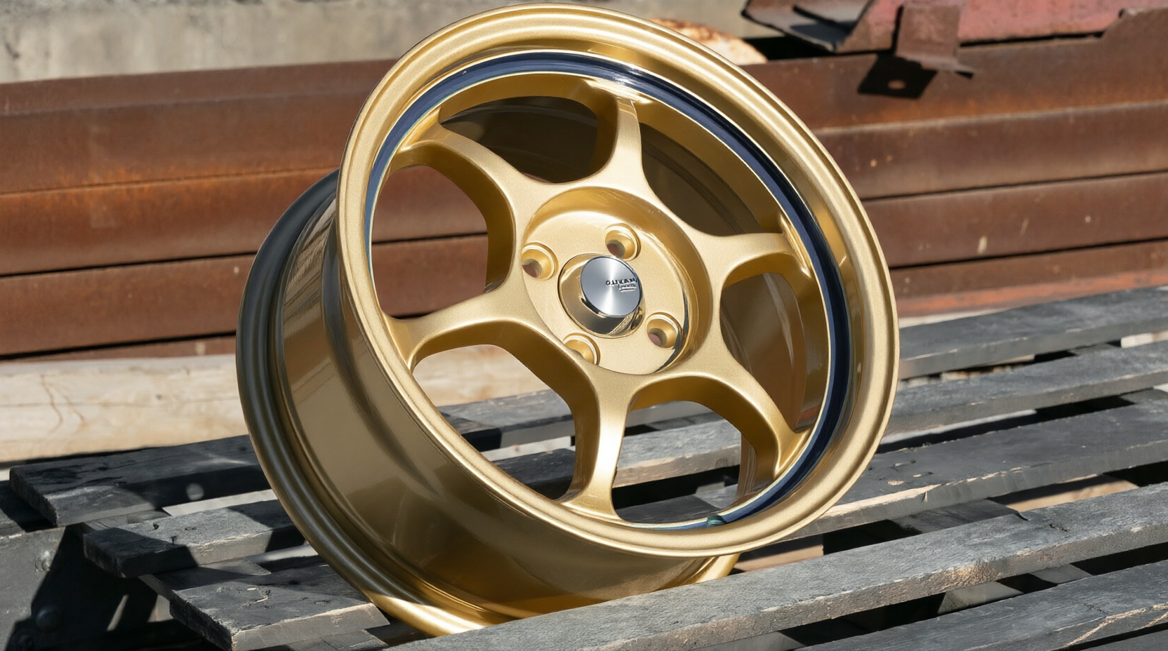 NEW! Комплект Style Advan RG R15 7.0j ET37 4*100 (E071)