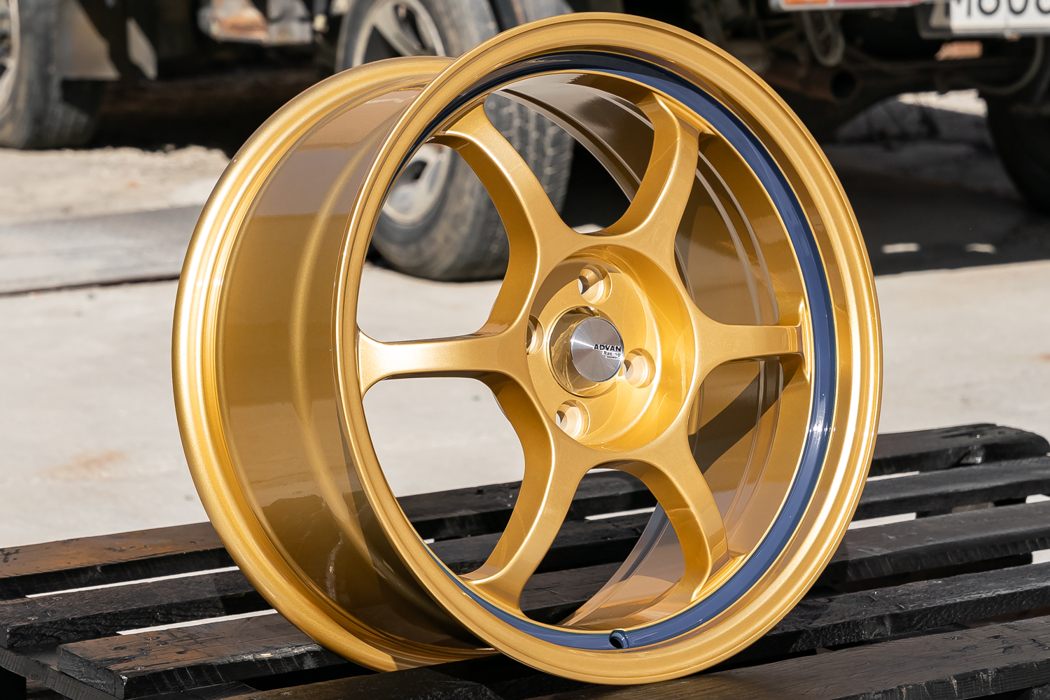 NEW! Комплект Style Advan RG R17 8.0j ET38 4*100 (E074)