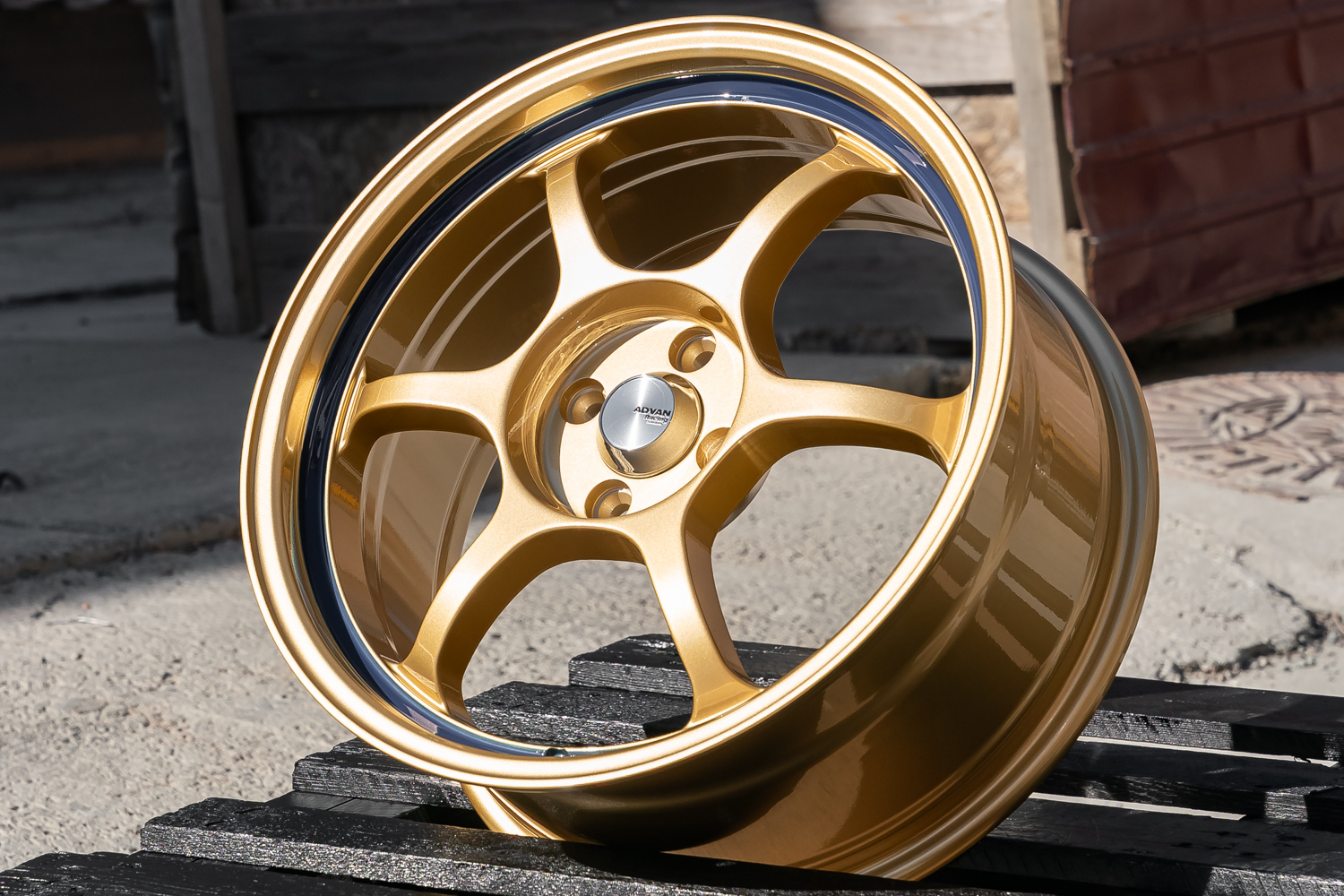 NEW! Комплект Style Advan RG R17 8.0j ET38 4*100 (E074)