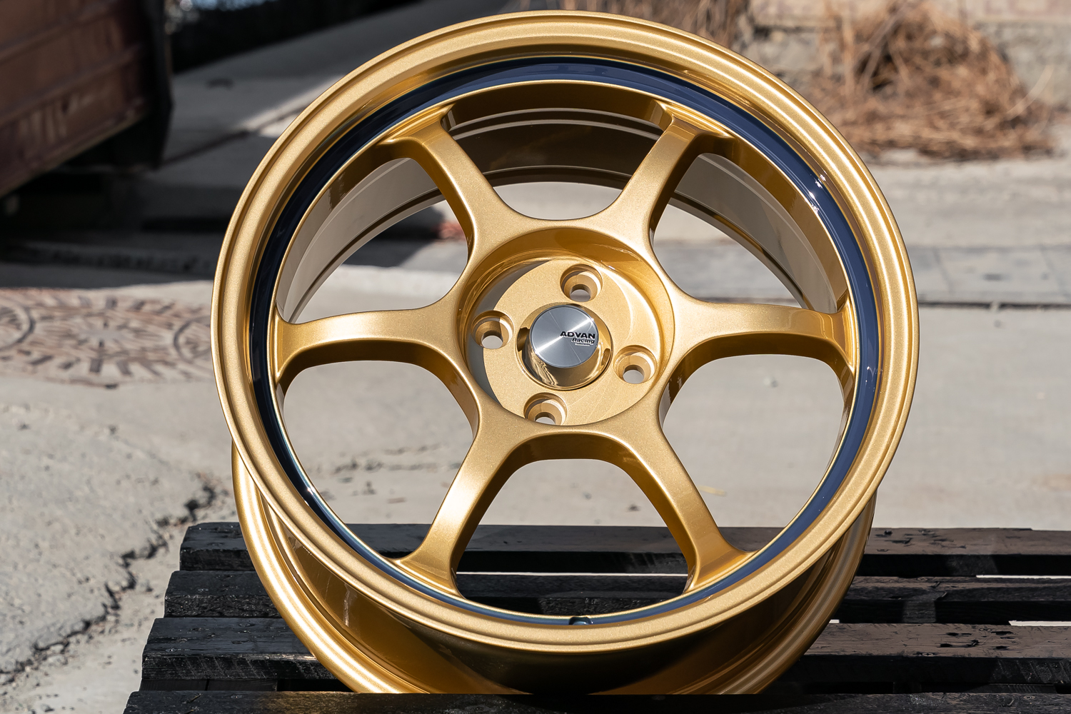 NEW! Комплект Style Advan RG R17 8.0j ET38 4*100 (E074)
