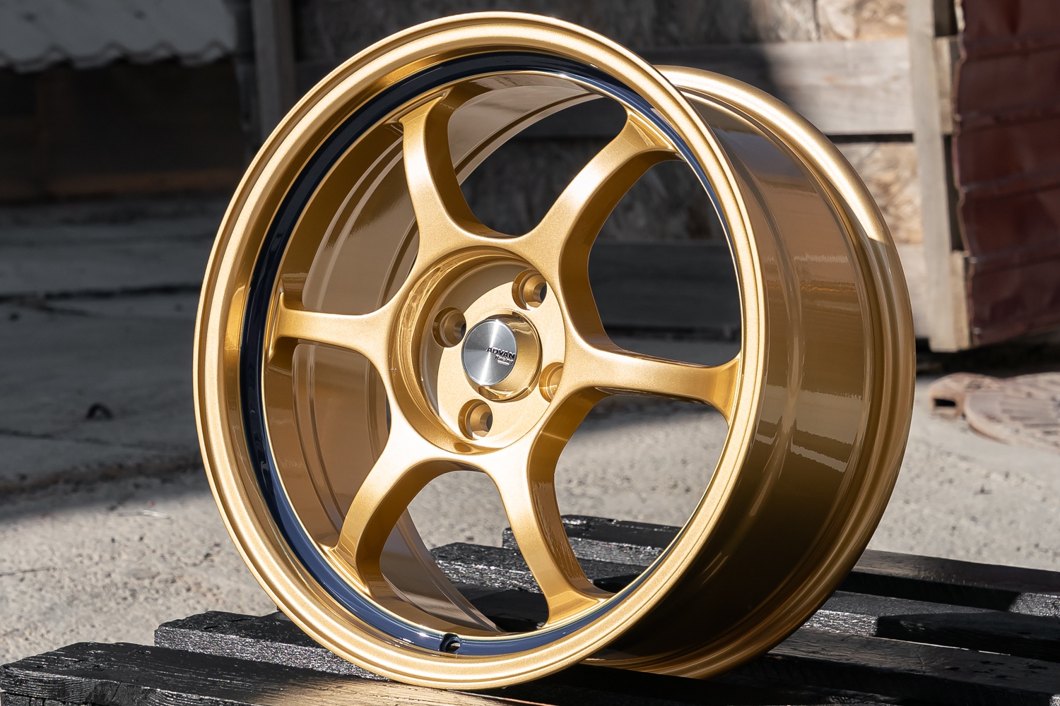 NEW! Комплект Style Advan RG R17 8.0j ET38 4*100 (E074)