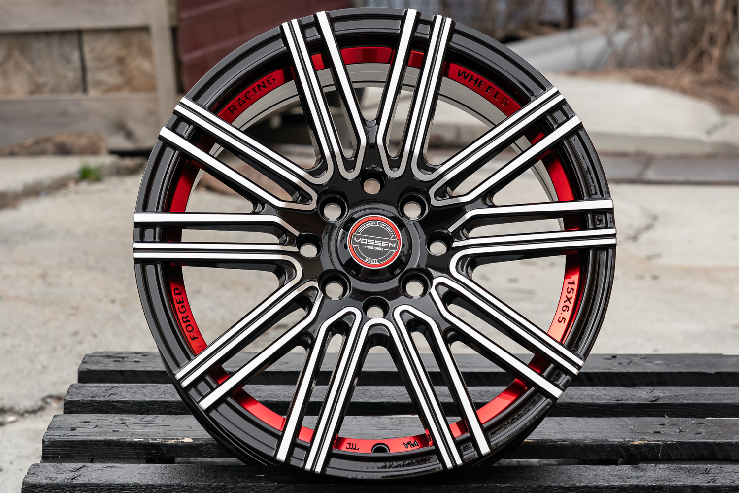 NEW! Комплект дисков RGW 8819 R15 6.5j ET38 4*100/4*114.3 (T424) Vossen