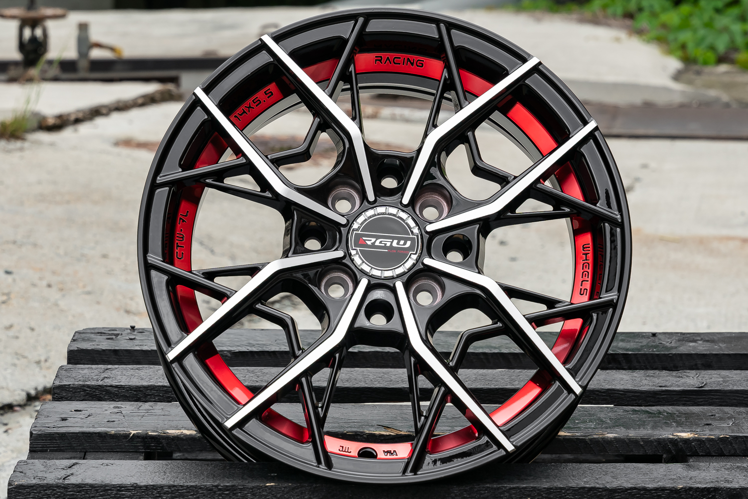 NEW! Комплект дисков RGW 03 R14 5.5j ET38 4*100/4*114.3 (T339)