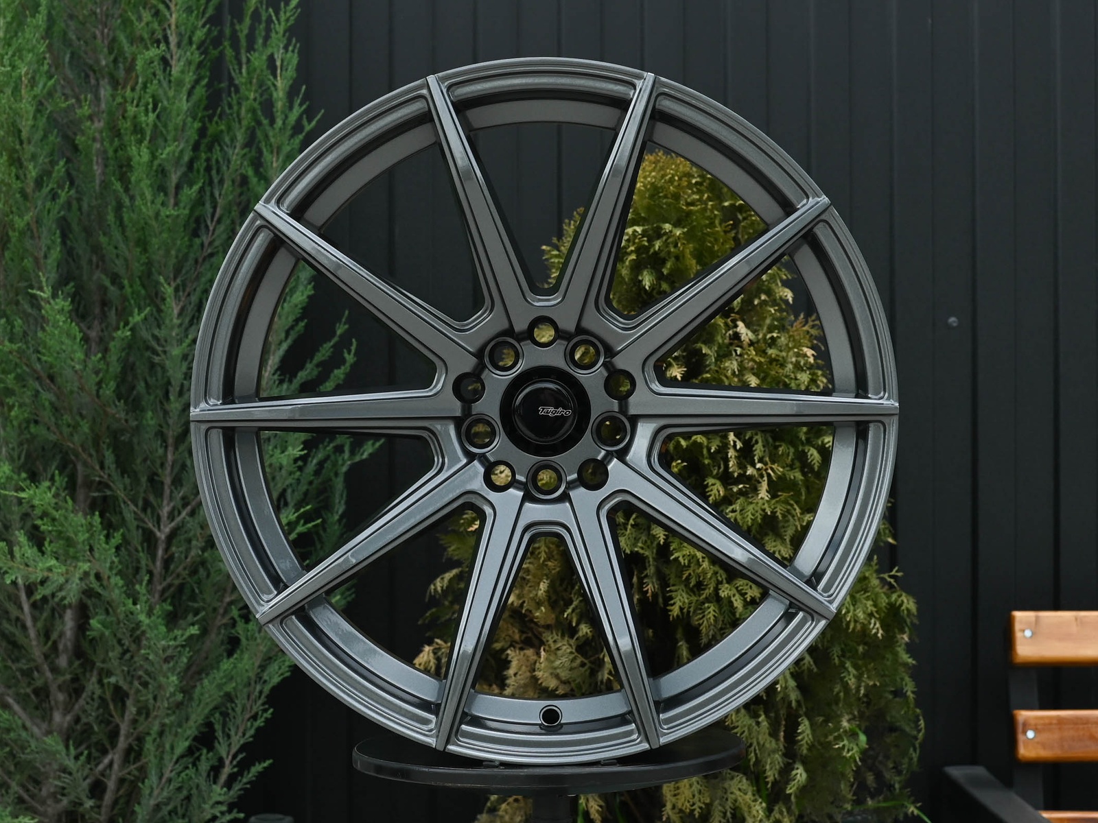R18 Taigiro Spider 8.0J ET30 5*100/114.3 Графит
