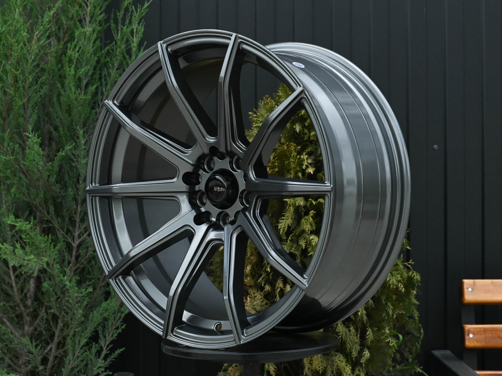 R18 Taigiro Spider 8.0J ET30 5*100/114.3 Графит